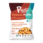 Baked Peanut Puff Snack by P-Nuff Crunch - Cinnamon
