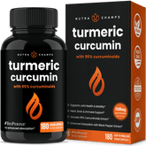 Turmeric Curcumin Capsules by NutraChamps, 180 capsules