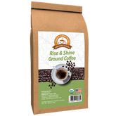 Alex's Low Acid Organic Coffee™ - Rise and Shine Fresh Ground (5lbs)
