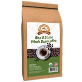 Alex's Low Acid Organic Coffee™ - Rise and Shine Whole Bean (5lbs)