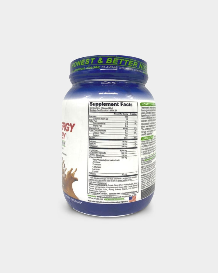 Performance Inspired Nutrition Diet & Energy Ripped Whey Protein Powder