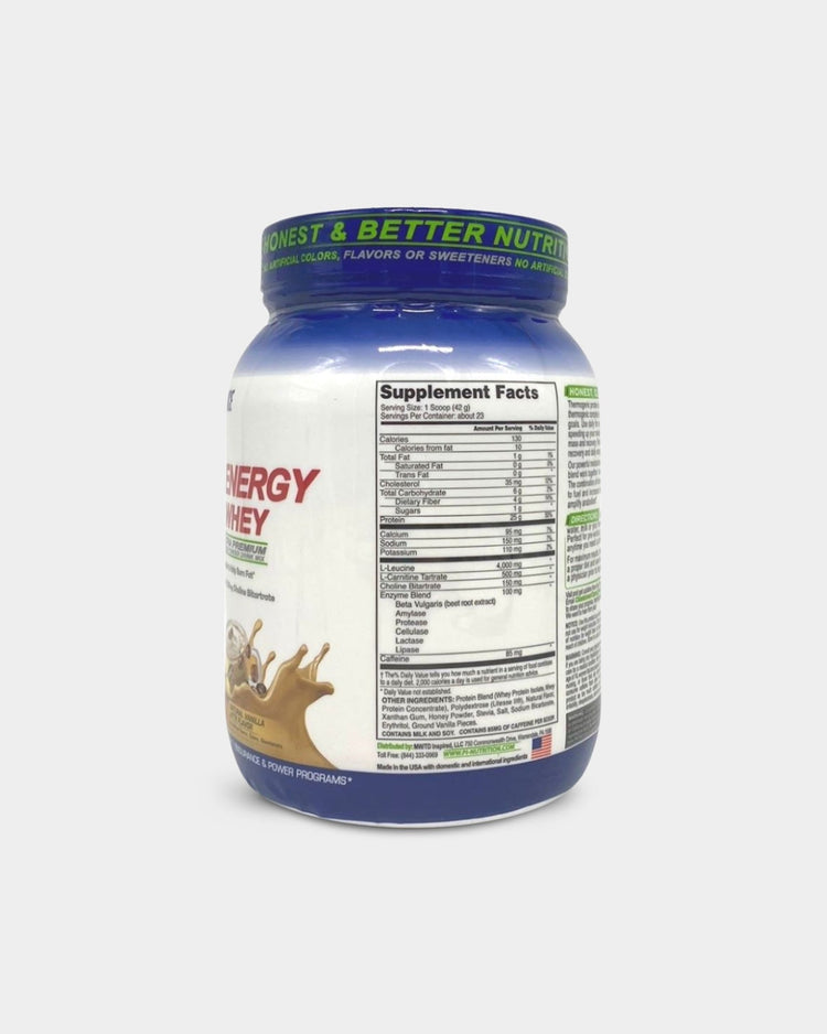 Performance Inspired Nutrition Diet & Energy Ripped Whey Protein Powder