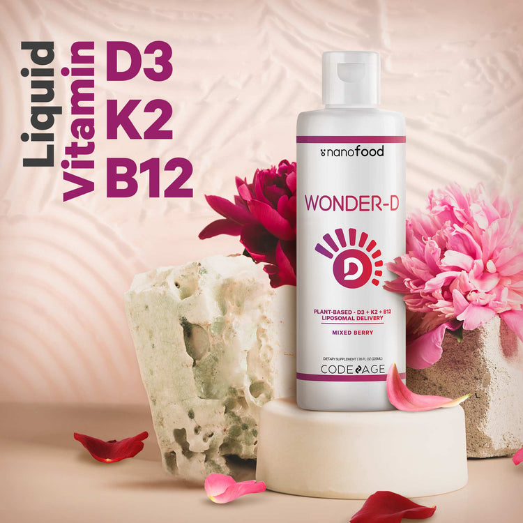 Codeage Nanofood Wonder-D Liquid Multivitamin