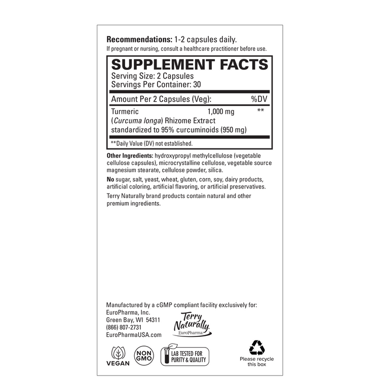 Terry Naturally Turmeric 50X