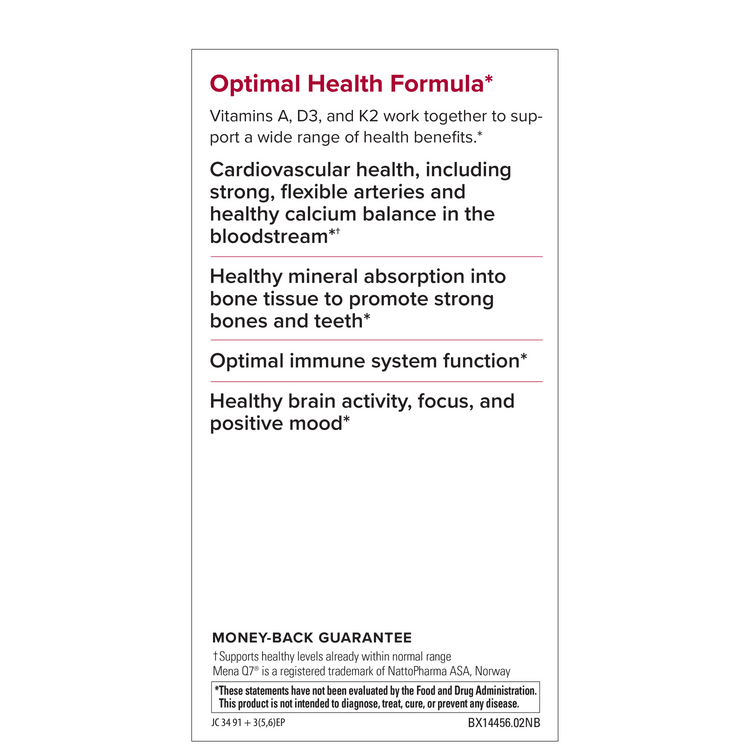 Terry Naturally A-D-K2 Vitamins