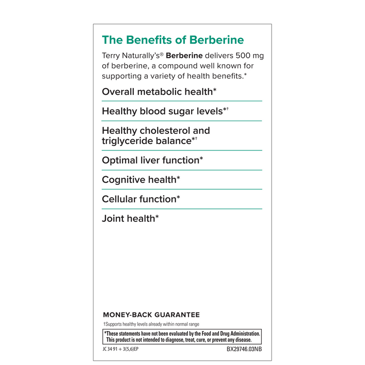 Terry Naturally Berberine MetX