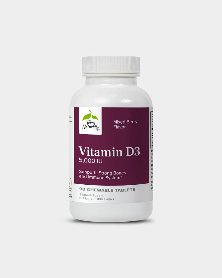 Terry Naturally Vitamin D3 Chewable Vitamin