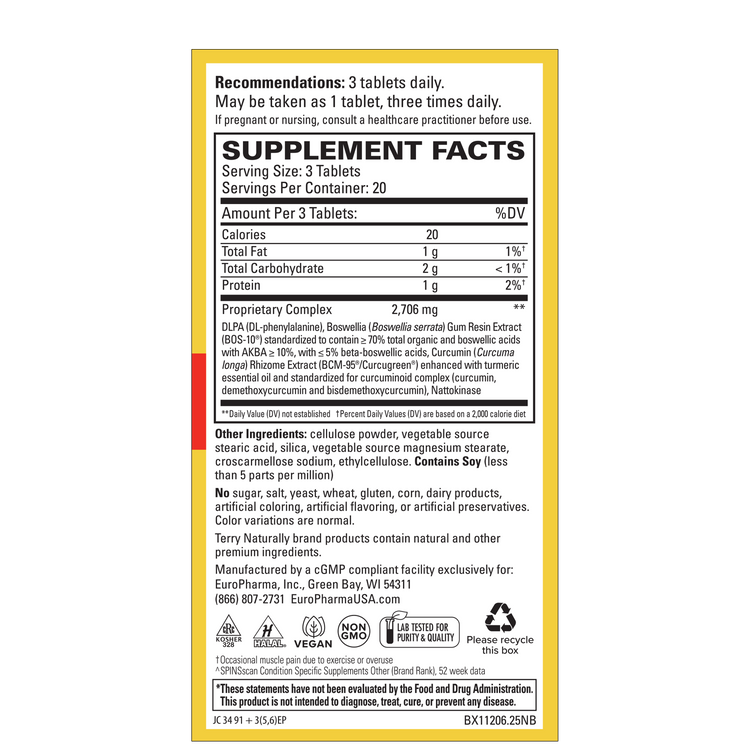 Terry Naturally Curamin Extra Strength