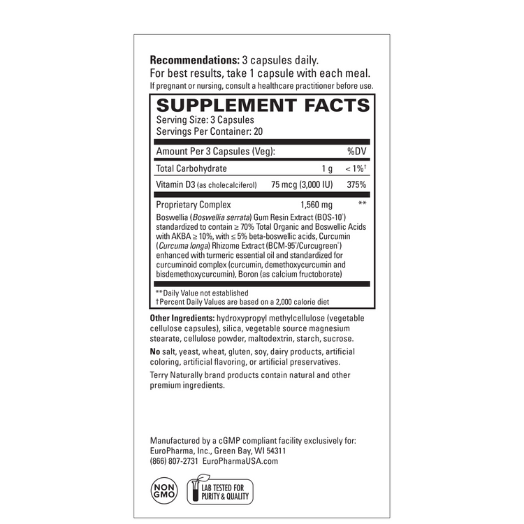 Terry Naturally Healthy Knees & Joints