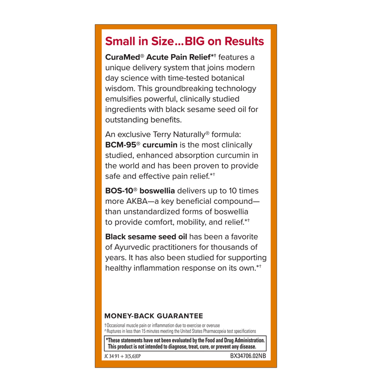 Terry Naturally CuraMed Acute Pain Relief