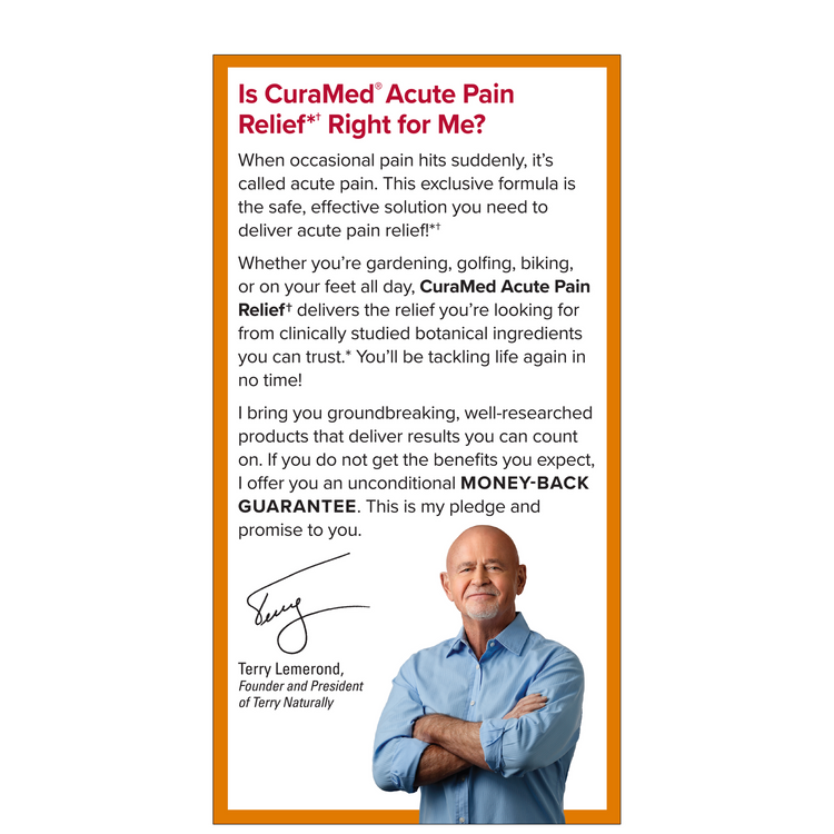 Terry Naturally CuraMed Acute Pain Relief