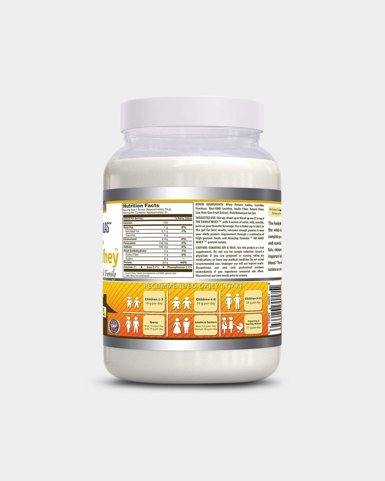 Amazing Nutrition Amazing Formulas The Family Whey - Whey Protein Isolate