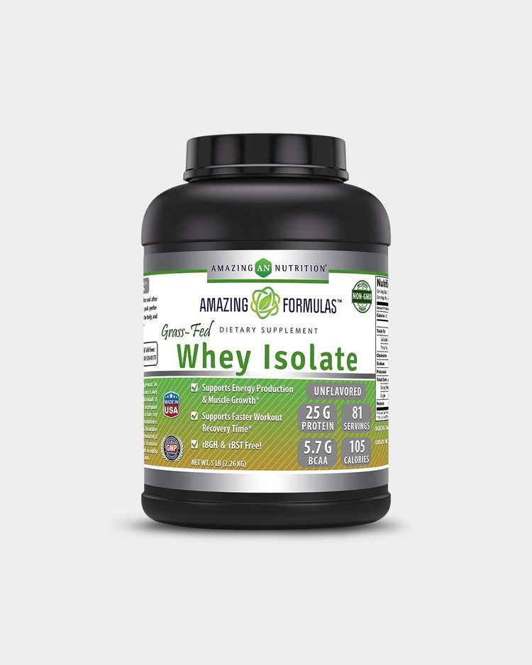 Amazing Nutrition Amazing Formulas Grass-Fed Whey Isolate