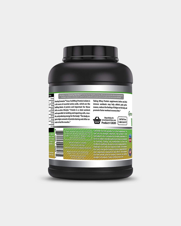 Amazing Nutrition Amazing Formulas Grass-Fed Whey Isolate