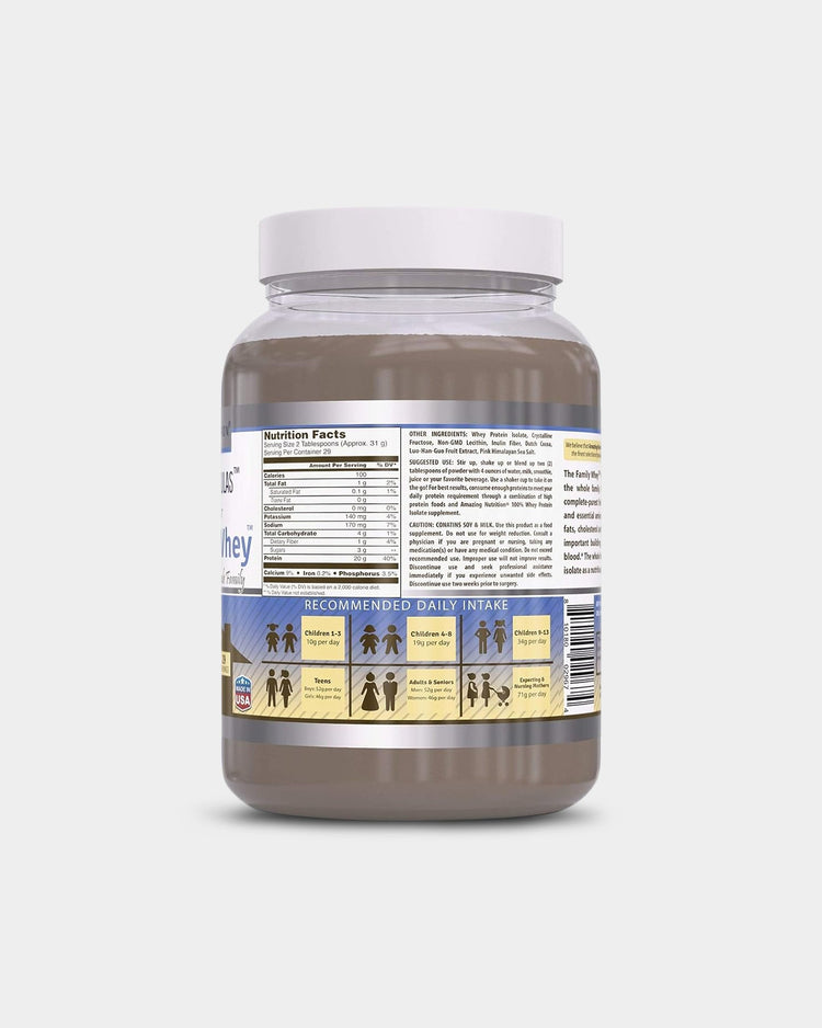Amazing Nutrition Amazing Formulas The Family Whey - Whey Protein Isolate