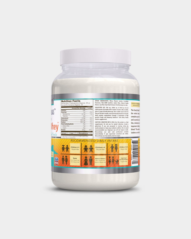 Amazing Nutrition Amazing Formulas The Family Whey - Whey Protein Isolate