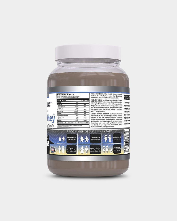 Amazing Nutrition Amazing Formulas The Family Whey - Whey Protein Isolate