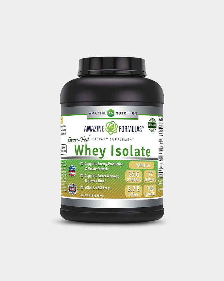 Amazing Nutrition Amazing Formulas Grass-Fed Whey Isolate
