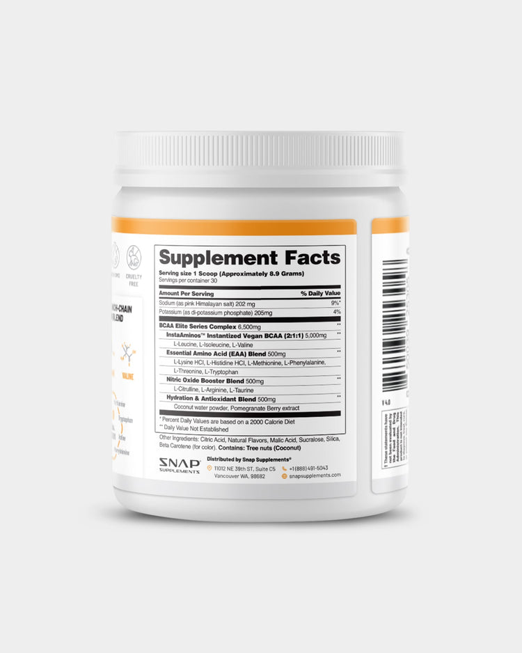 SNAP Supplements BCAA