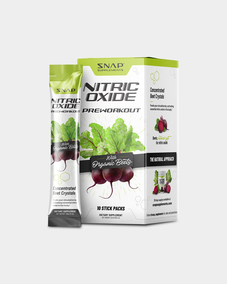 SNAP Supplements Nitric Oxide Preworkout Beets
