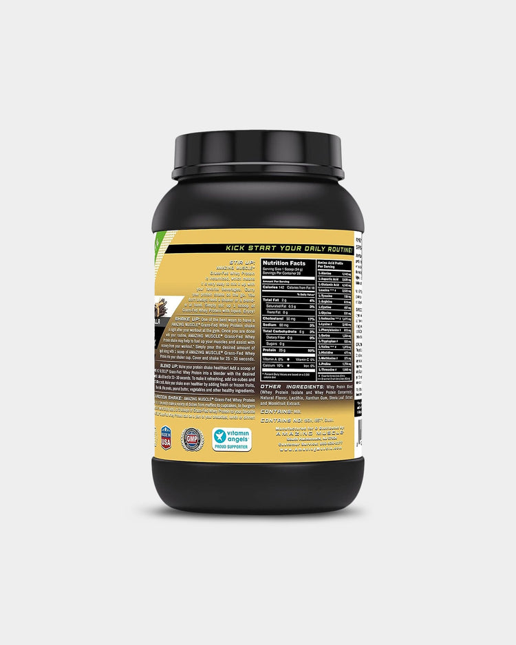 Amazing Muscle Grass Fed Whey Protein