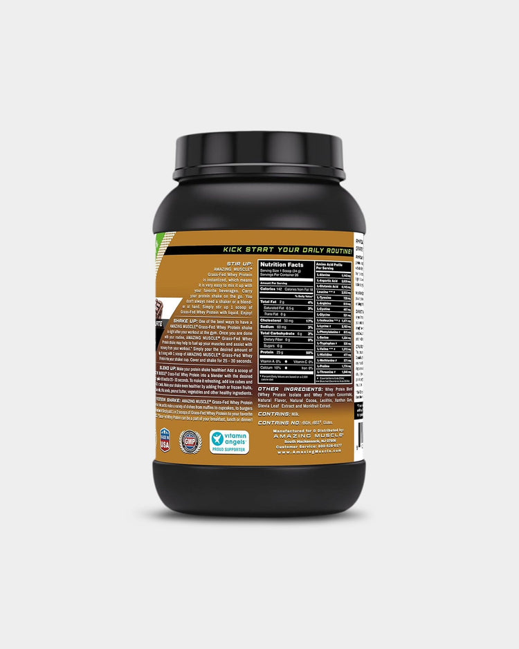 Amazing Muscle Grass Fed Whey Protein