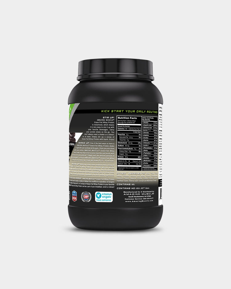 Amazing Muscle Grass Fed Whey Protein