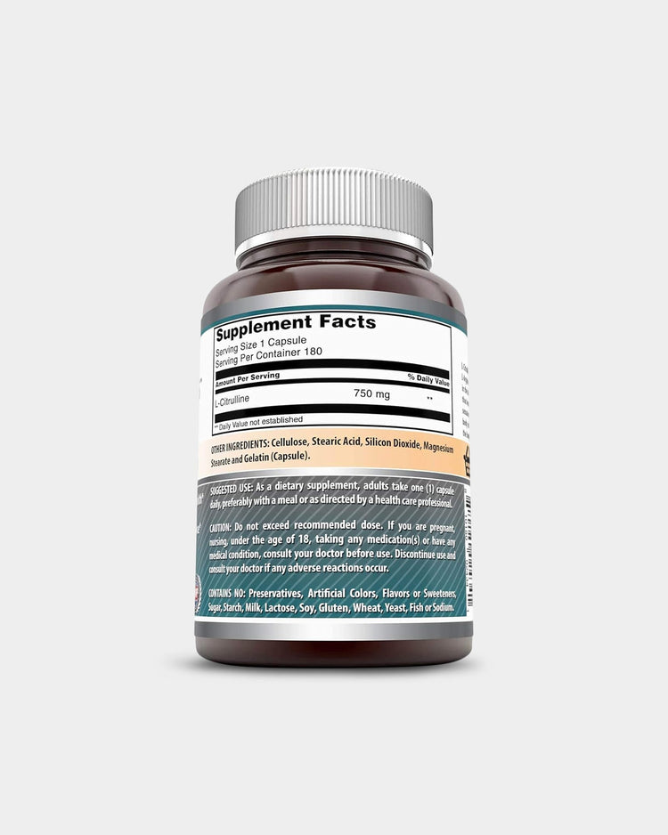 Amazing Nutrition Amazing Formulas L-Citrulline 750 Mg