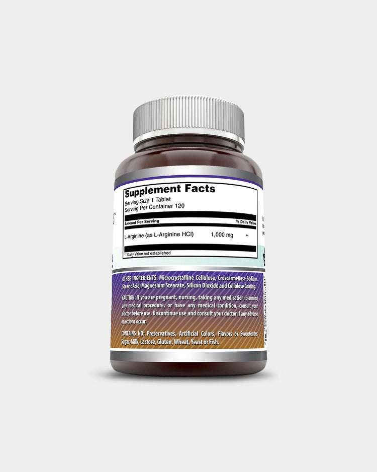 Amazing Nutrition Amazing Formulas L-Arginine 1000 Mg