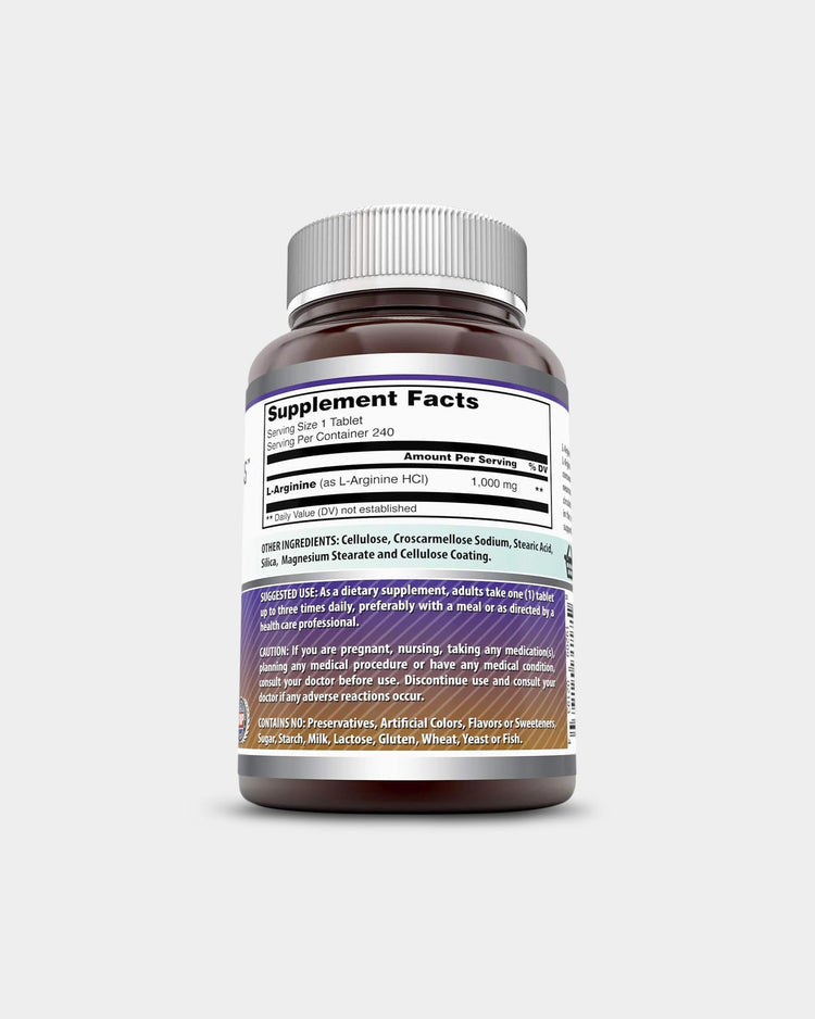 Amazing Nutrition Amazing Formulas L-Arginine 1000 Mg