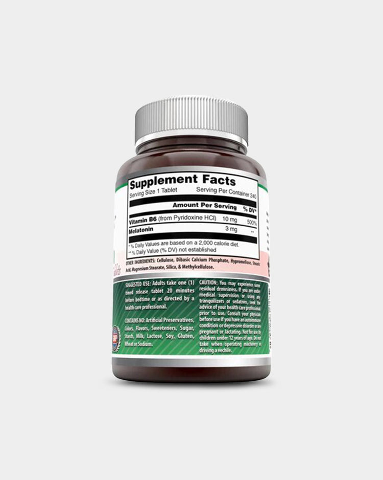 Amazing Nutrition Amazing Formulas Melatonin - Timed Release 3 MG