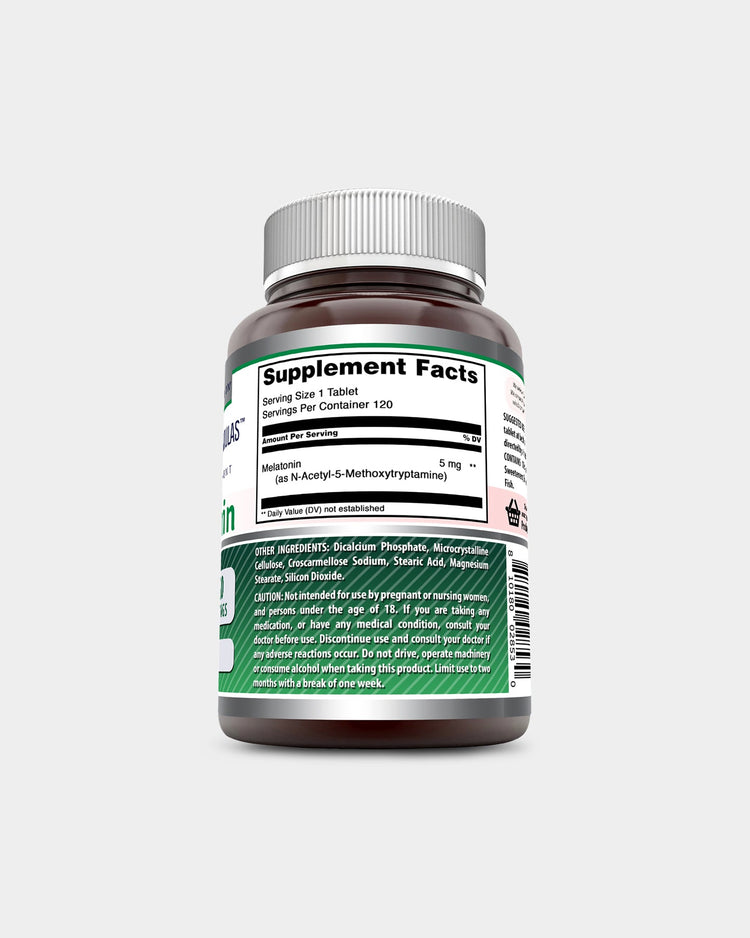 Amazing Nutrition Amazing Formulas Melatonin 5 MG