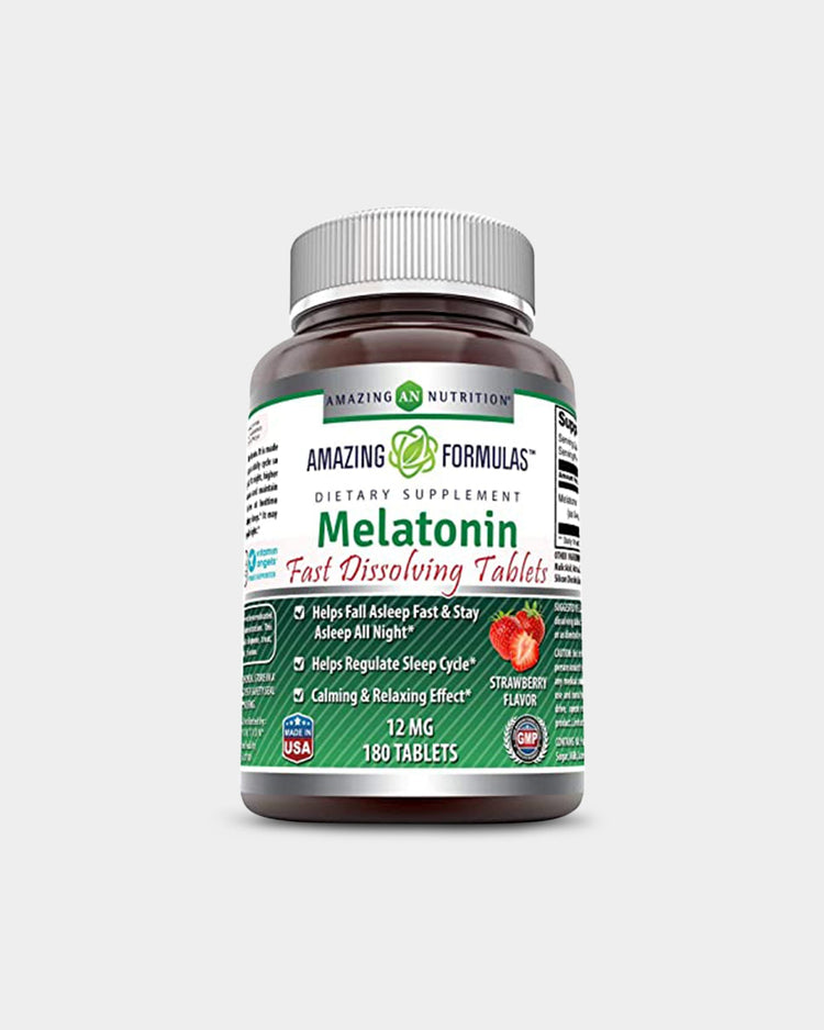 Amazing Nutrition Amazing Formulas Melatonin - Fast Dissolving 12 MG