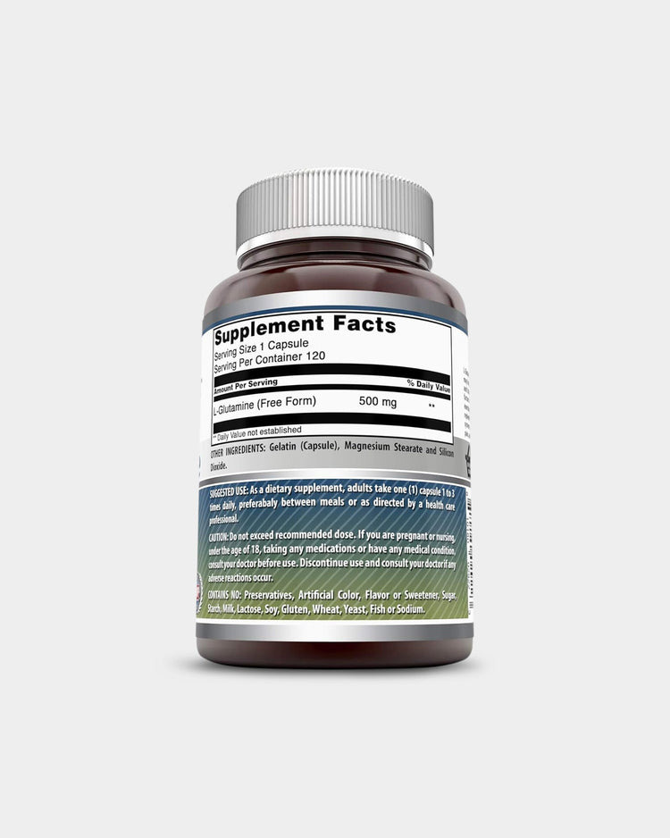 Amazing Nutrition Amazing Formulas L-Glutamine 500 Mg