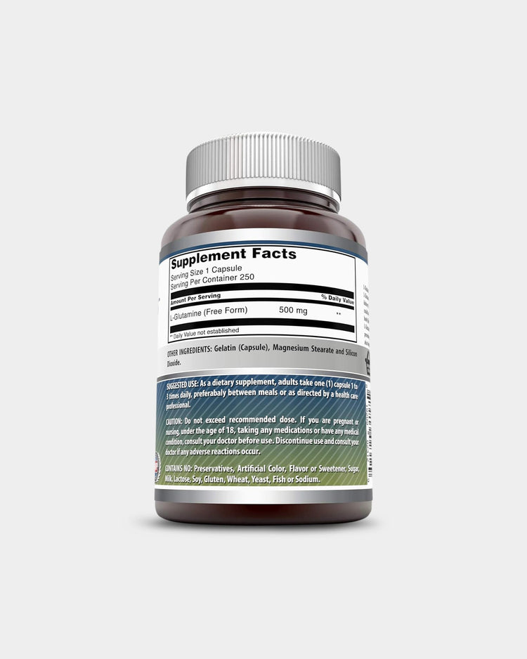 Amazing Nutrition Amazing Formulas L-Glutamine 500 Mg