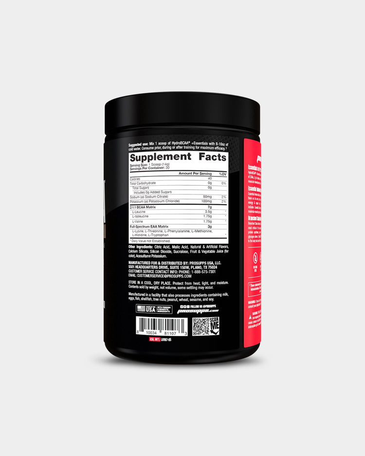 Pro Supps HydroBCAA Plus Essentials