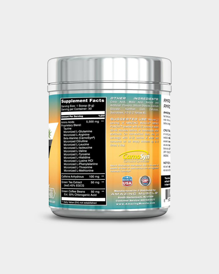 Amazing Muscle Amino Punch with Sucralose