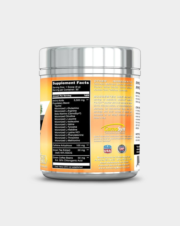 Amazing Muscle Amino Punch with Sucralose
