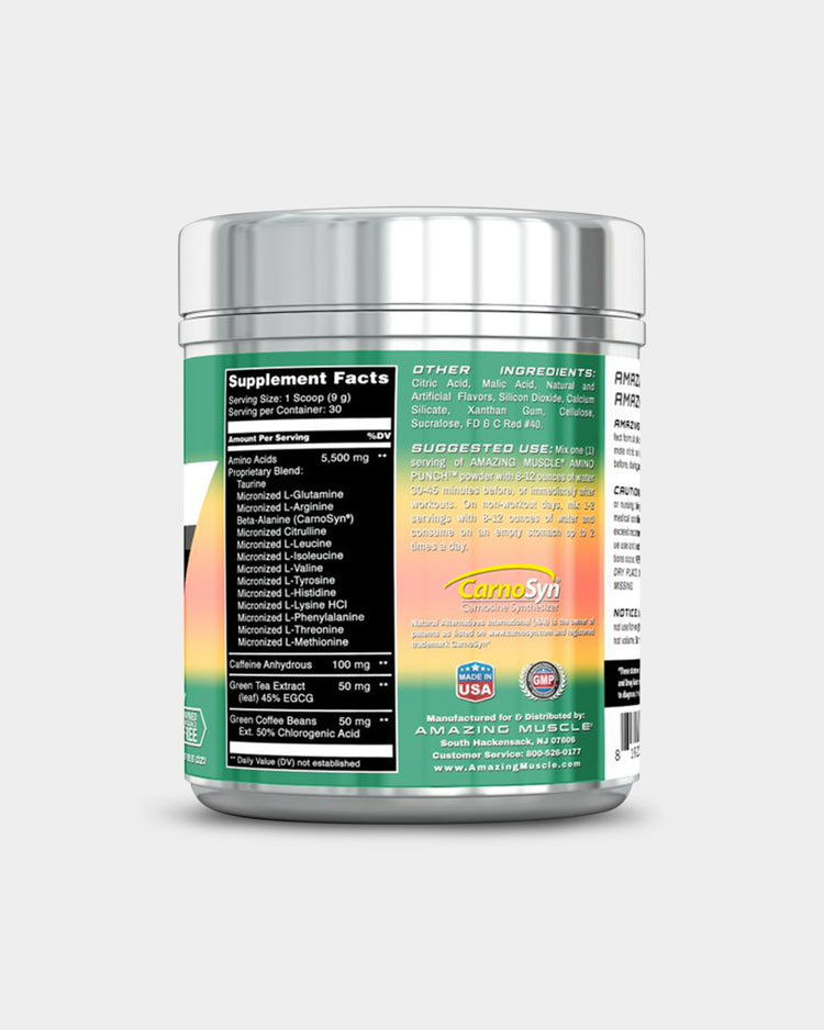 Amazing Muscle Amino Punch with Sucralose
