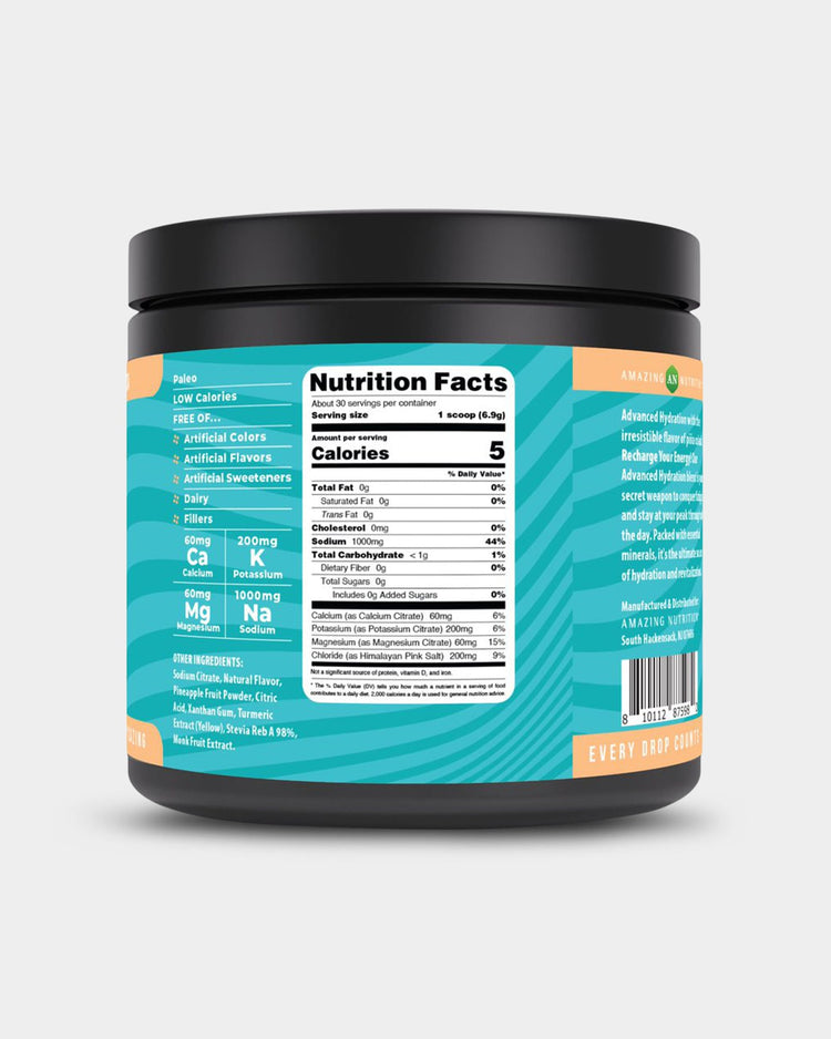 Amazing Nutrition Advanced Hydration with Himalayan Pink Salt