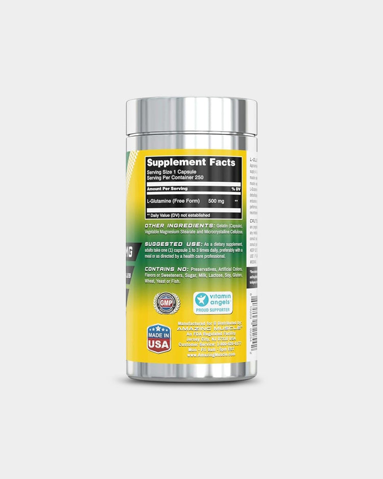 Amazing Muscle L-Glutamine 500mg