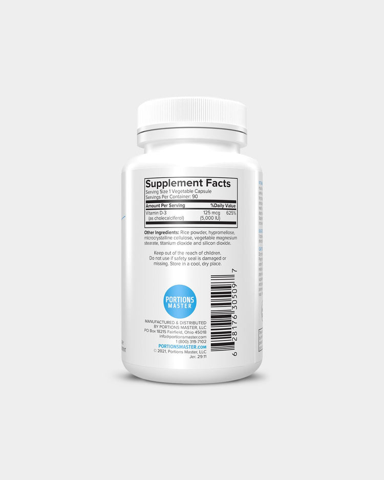 Portions Master Vitamin D3