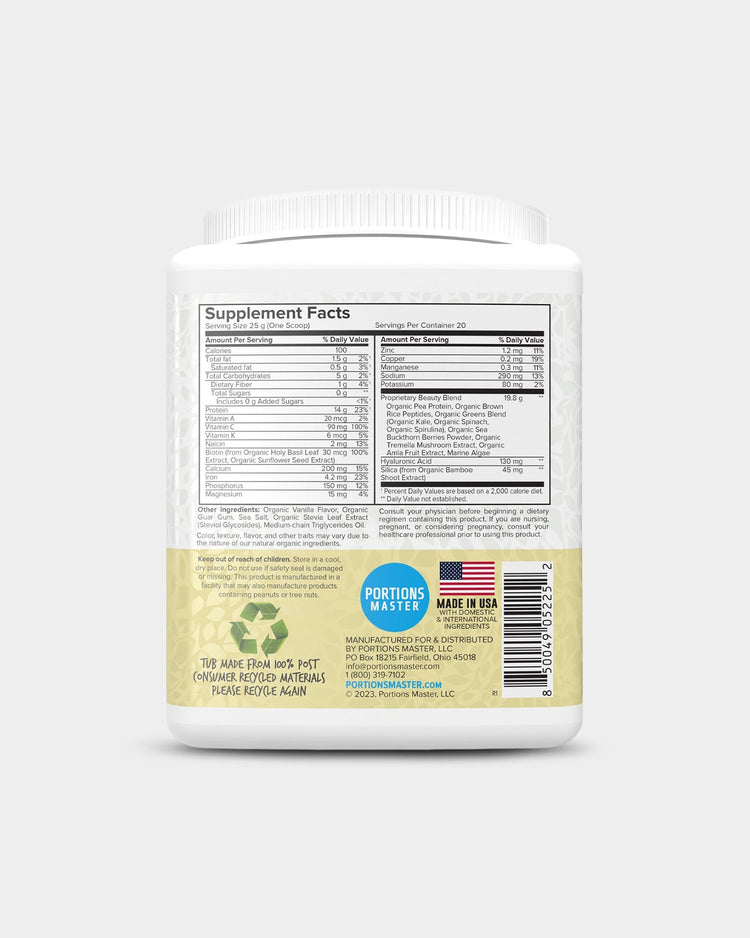Portions Master Vegan Collagen Builder