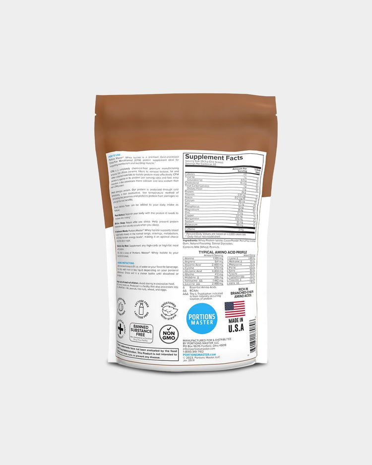 Portions Master Whey Isolate Protein