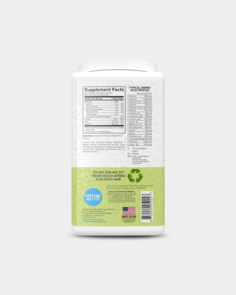 Portions Master Plant Protein