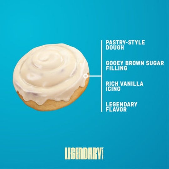 Protein Sweet Roll by Legendary Foods - Variety Pack