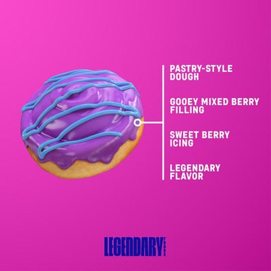 Protein Sweet Roll by Legendary Foods - Variety Pack