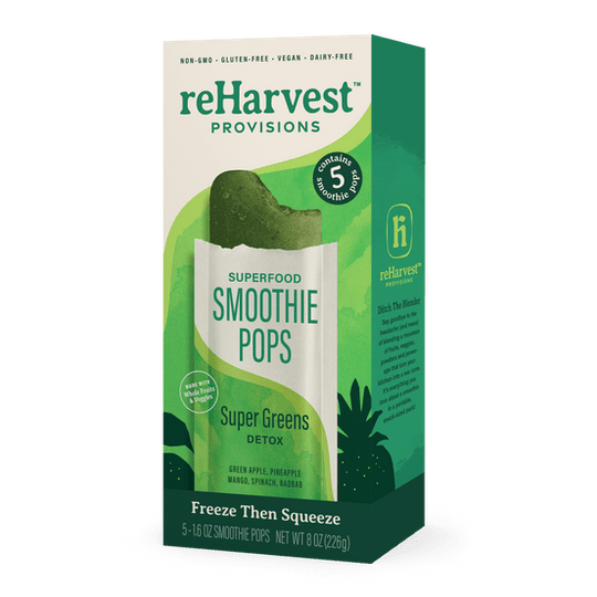reHarvest Provisions Smoothie Pops - Super Greens