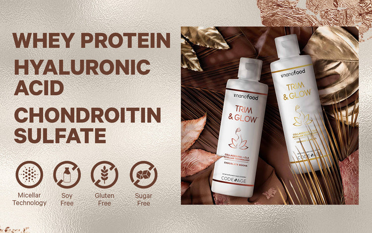 Codeage Nanofood Liposomal Trim & Glow Collagen Supplement