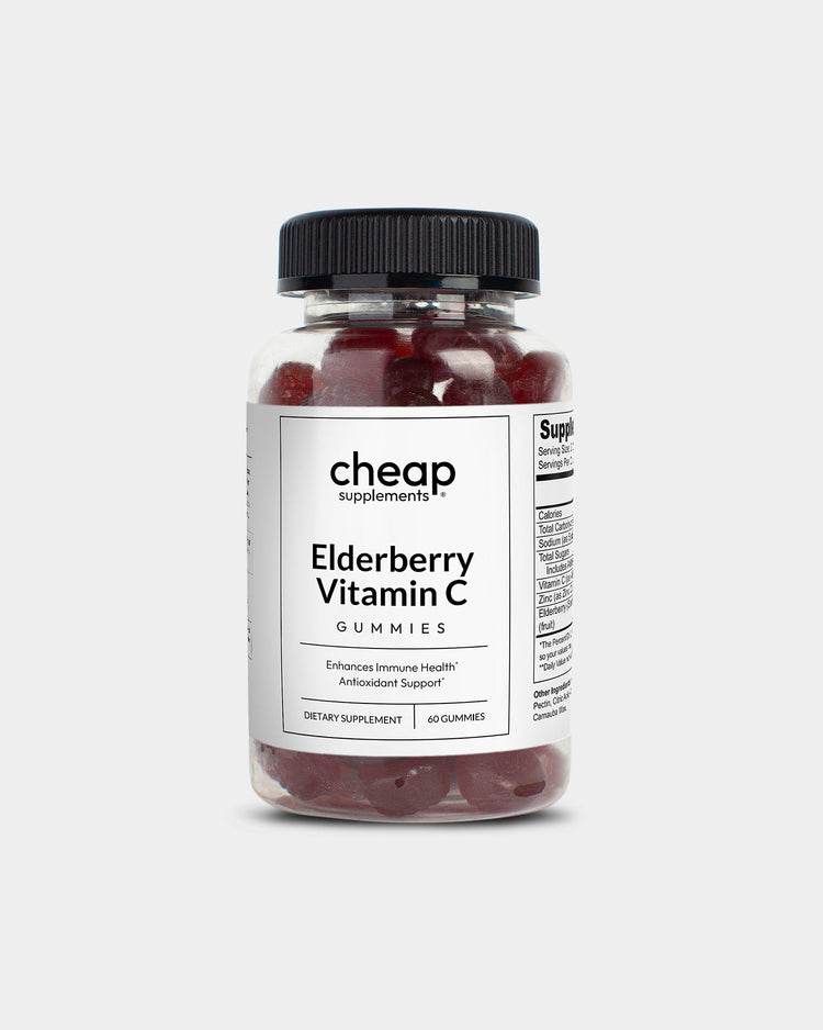 Cheap Supplements Elderberry + Vitamin C Gummies